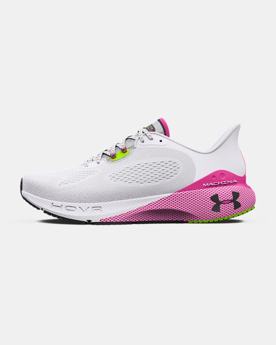 Women's UA HOVR™ Machina 3 Running Shoes, White, pdpMainDesktop image number 5